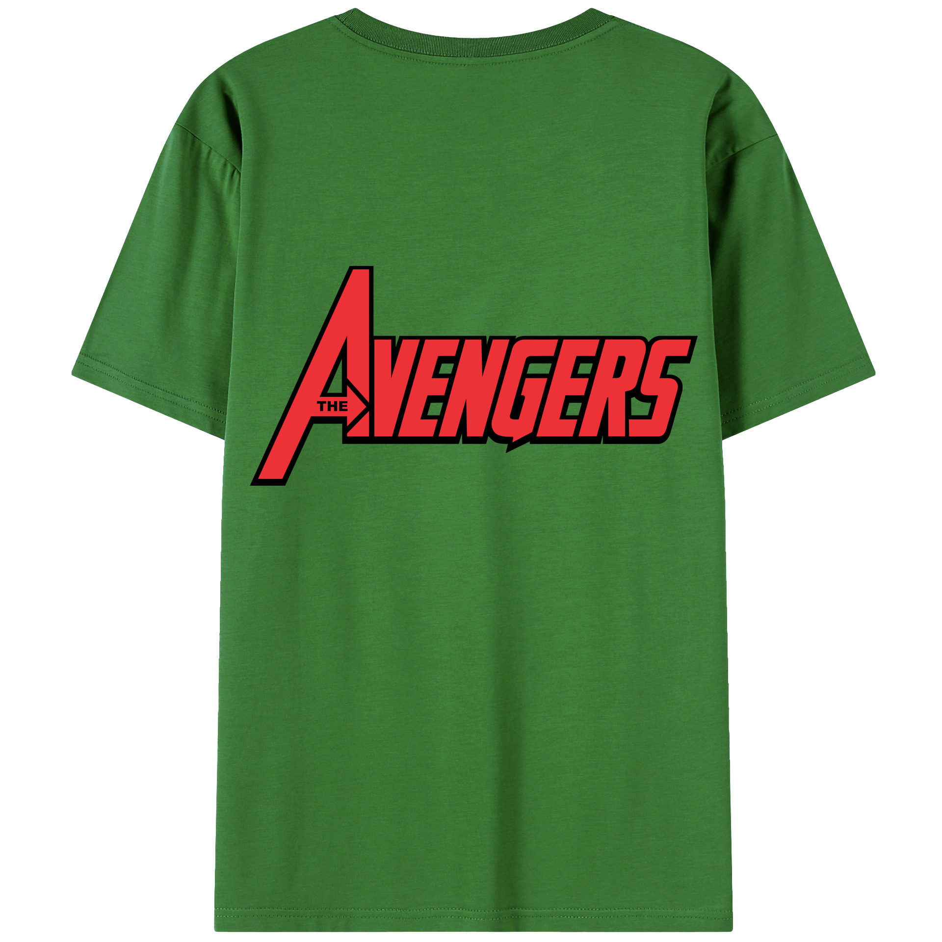 （画像用） アベンジャーズ The Avengers レディース半袖Tシャツ(バックプリント)